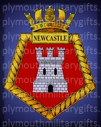 HMS Newcastle (old) Magnet